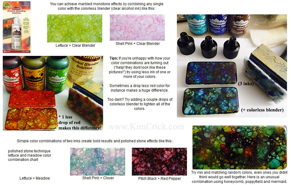 What is Alcohol Ink Blending Solution? Is it different than
