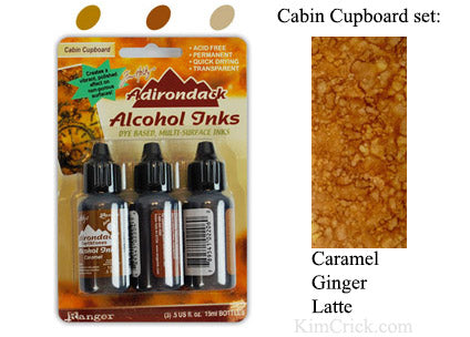 Tim Holtz Alcohol Ink Set of 3 - Cabin Cupboard - Sam Flax Atlanta