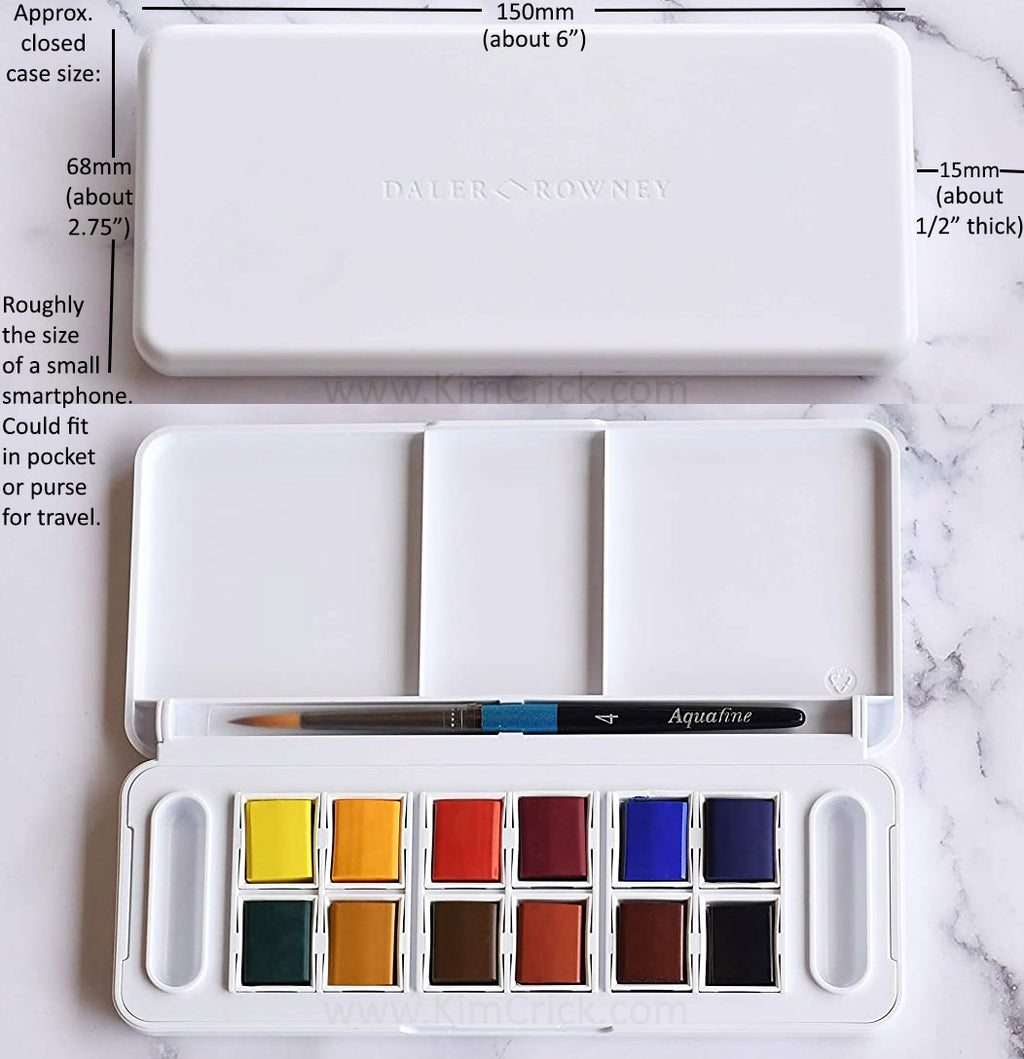 DIY Pocket Painter Watercolor Palettes for Travel