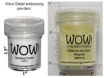 Wow Embossing Powder Large Jar 160ml-Clear Gloss